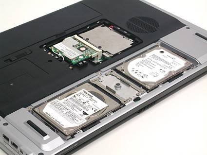 Замена модулей памяти и жесткого диска ноутбука